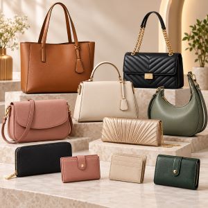 Women bags and wallets in Pakistan with trendy crossbody, tote and shoulder bag styles for daily use