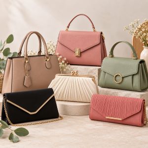 Trendy ladies handbags and clutch bags for casual wear, parties, dinners, weddings and special occasions across Pakistan.